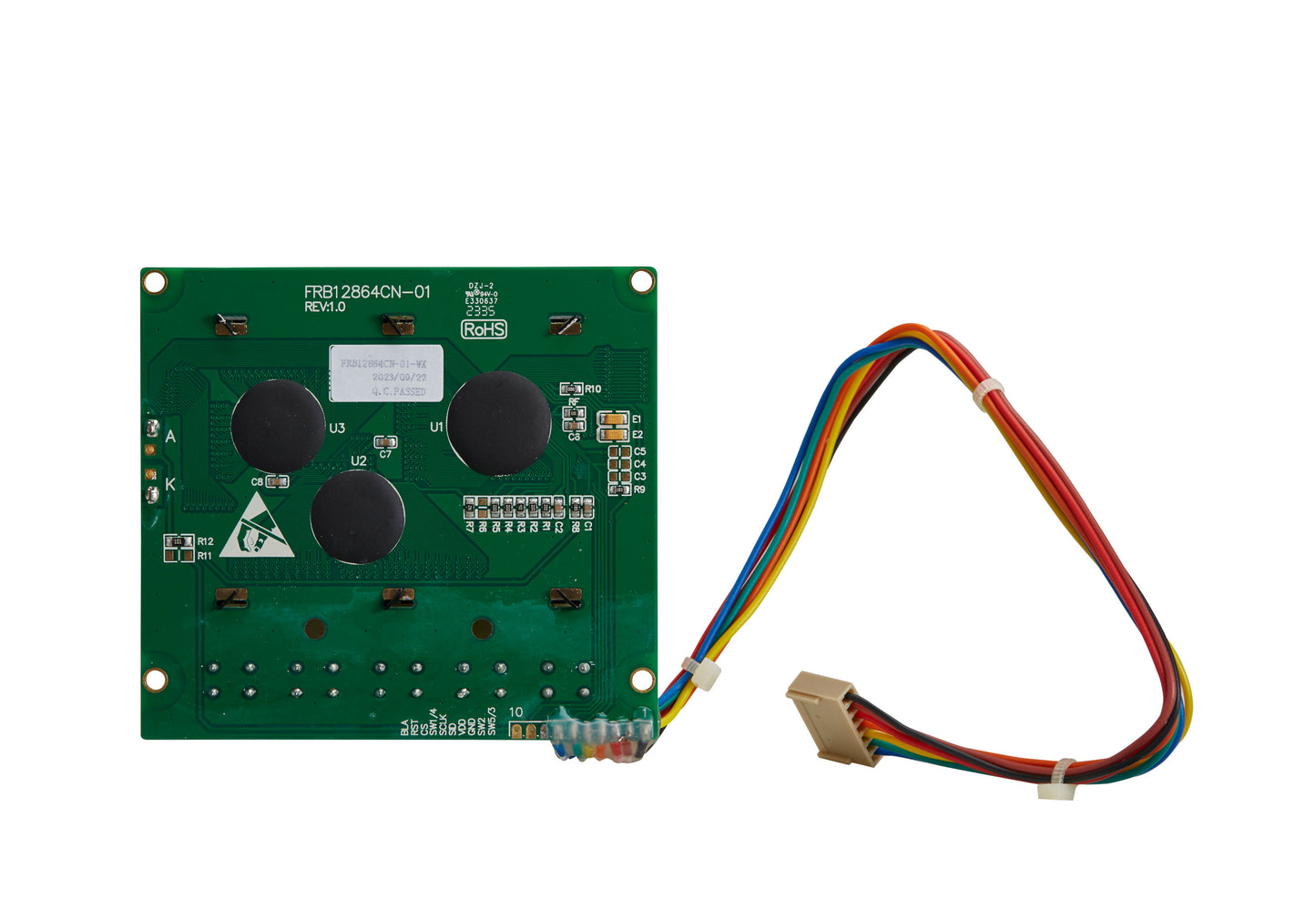 LCD Module with Navigation Keypad