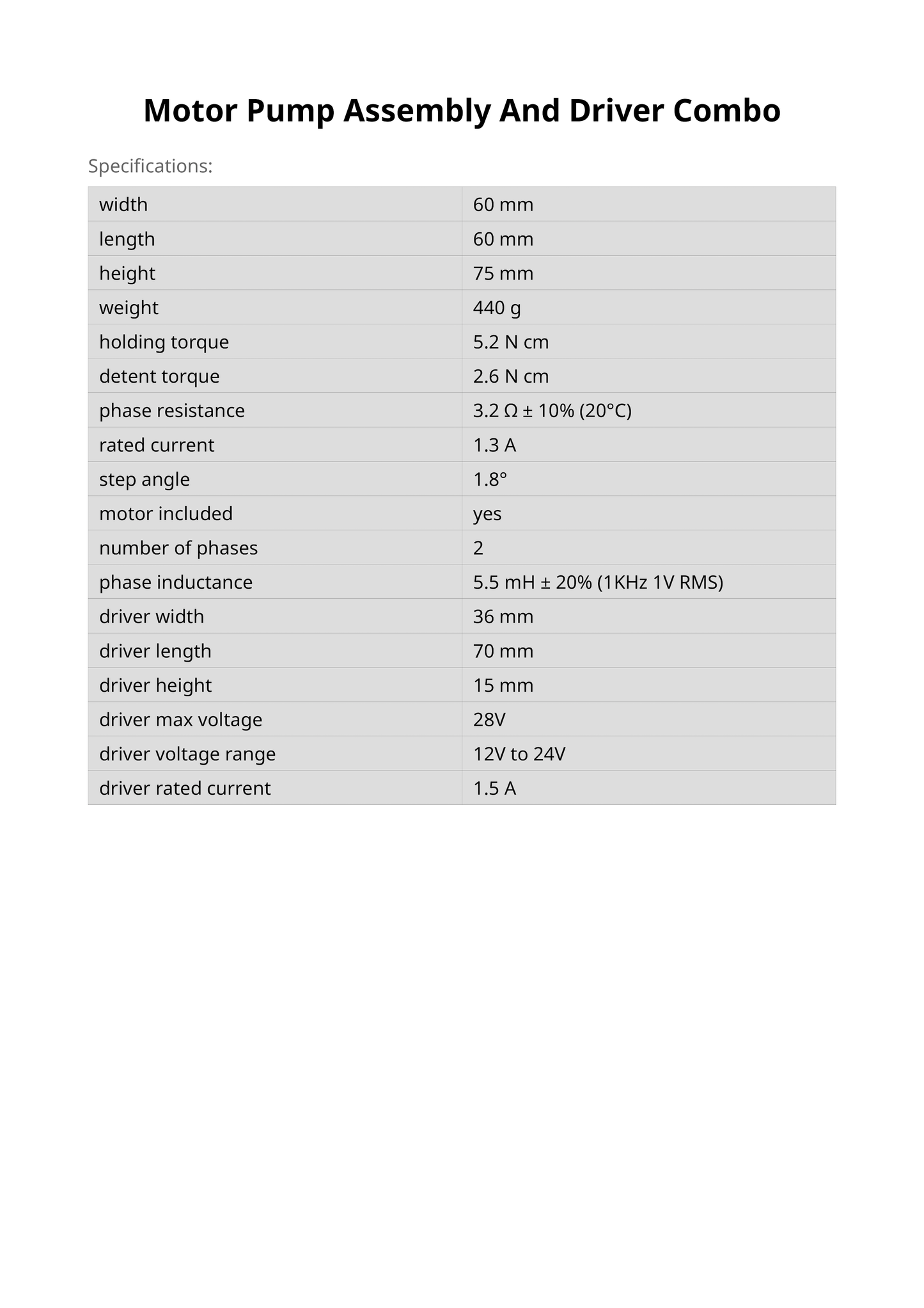 Peristaltic Dosing Pump